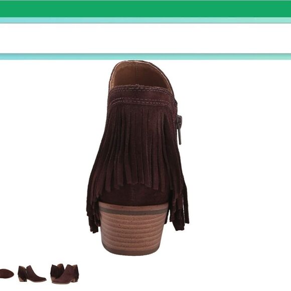 Lucky brand suede booties - Picture 5 of 5